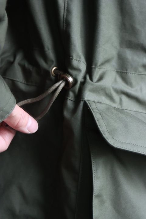 アプレッセ22FW Ventile Hunting Half Coatスタイル.2022.10.1.