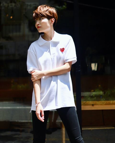PLAY COMME des GARCONS より、おすすめポロシャツstyle.2023.8.1