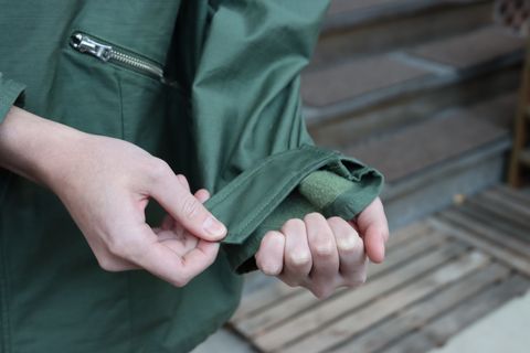 FreshService 22SS BACK SATIN FLIGHT JACKET(FSW-22-CT_25)CACTUS style