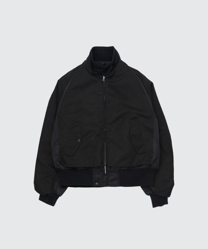 ヨーク 25FW CONNECTED HARRINGTON FLIGHT JACKET(YK25FW01026B)BLACK☆9月6日(土)発売！