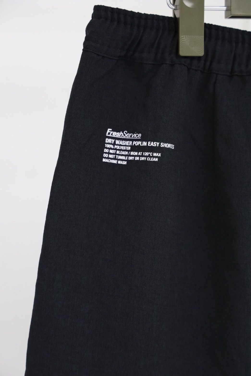 フレッシュサービス 26AW DRY WASHER POPLIN EASY SHORTS(FSC263-40065)BLACK☆8月1日(土)発売！