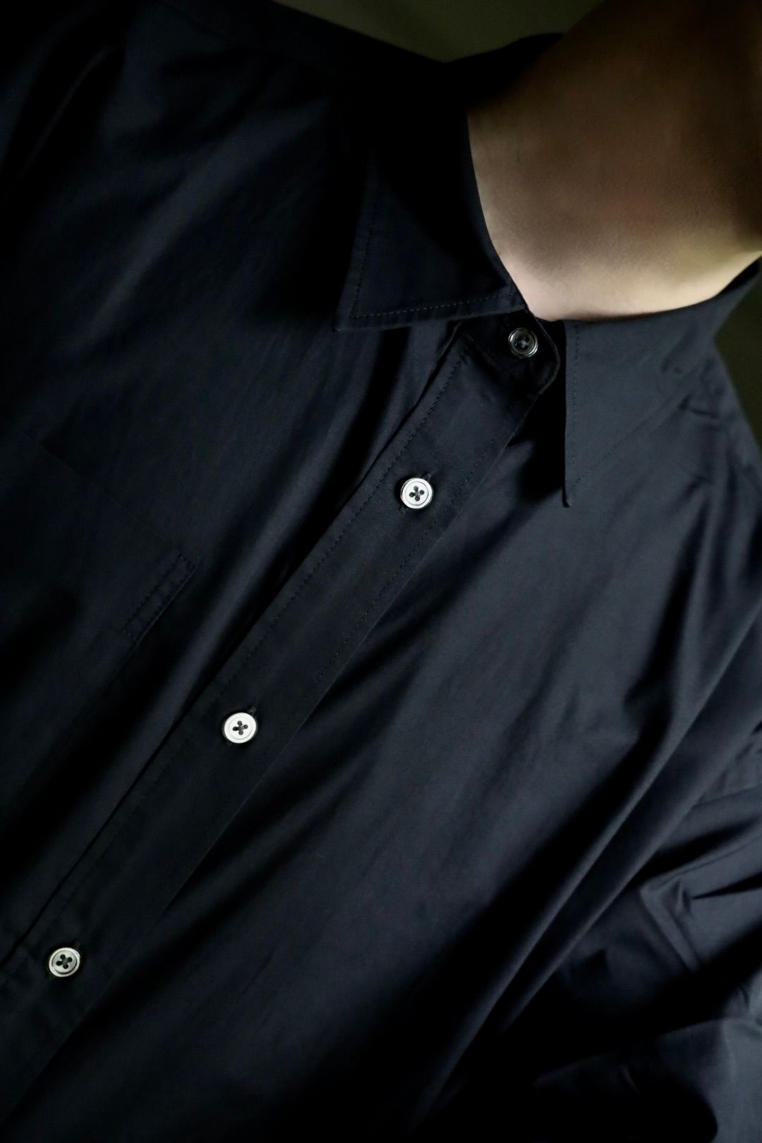 フレッシュサービス CORPORATE UNIFORM L/S SHIRT(FSC253-50105B)BLACK☆8月9日(土)発売！