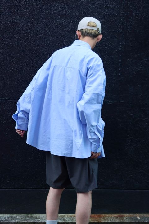 FreshService フレッシュサービス 23AW 新作AS ×FS OXFORD FLAP POCKET L/S SHIRTスタイル