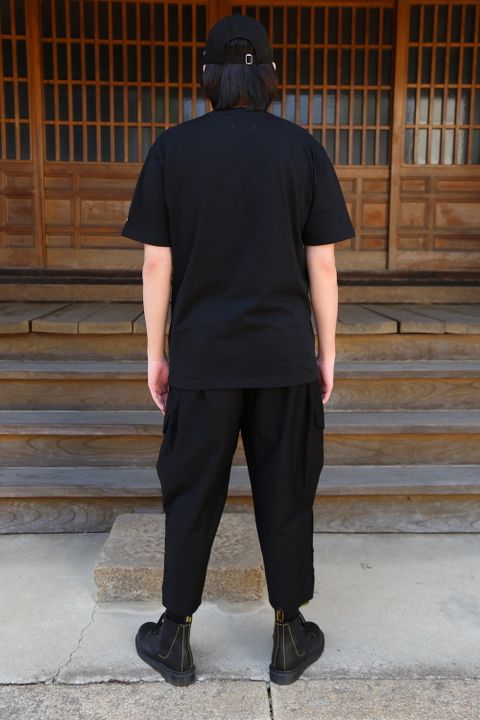 Yohji Yamamoto 半袖コットンTシャツ SS21 シグネチャーロゴ(HD-T95-081) style.2021.4.13.