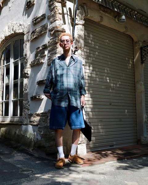 FreshService フレッシュサービス 23SS CORPORATE EASY DENIM SHORTSスタイル