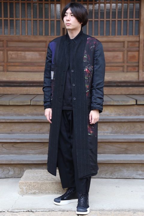 Yohji Yamamoto pour Homme 2020AW W-内田すずめ漢字1216ジャケット(HR-J26-849) style.2020.9.11.