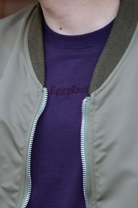 doublet VEGETABLE DYED MA-1(22SS13BL132) style.2022.1.19.