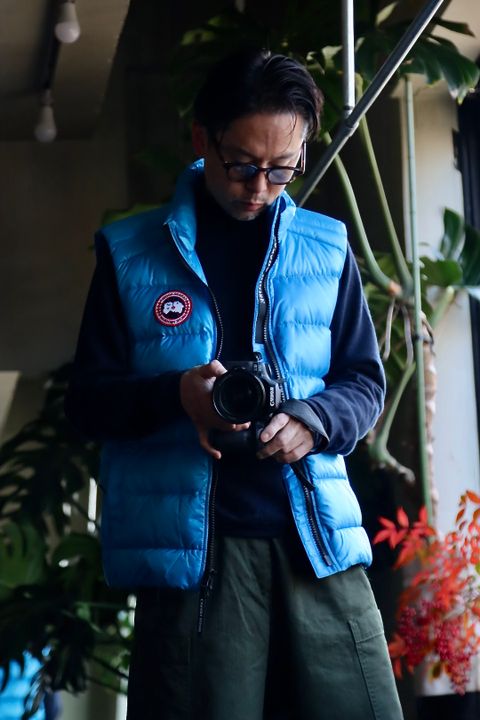 CANADA GOOSE カナダグース23SS CROFTON VESTスタイル