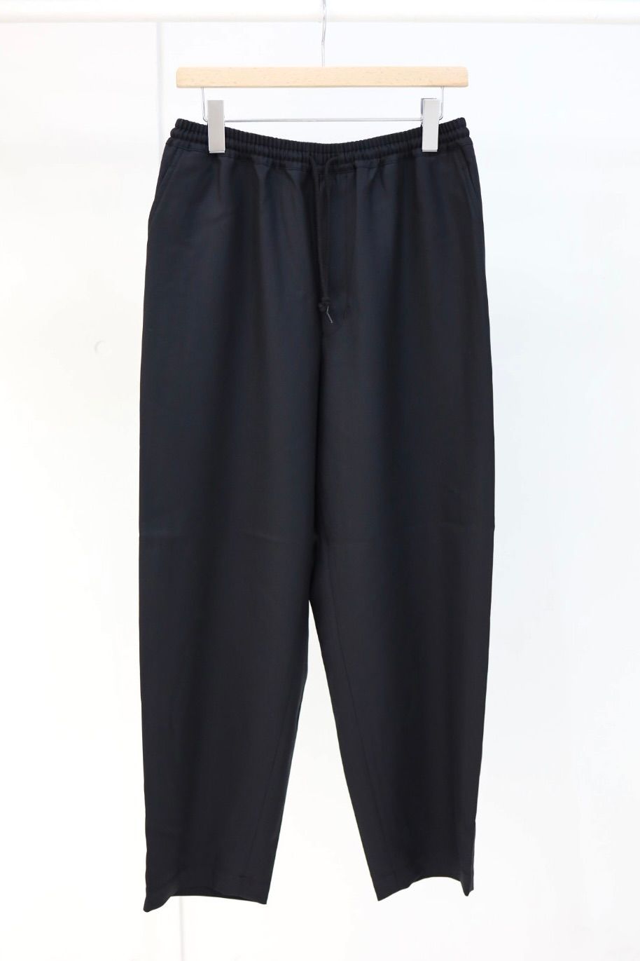 コムデギャルソンオム26SS ウールギャバパンツ(HQ-P009-051)BLACK☆2月6日(金)発売！