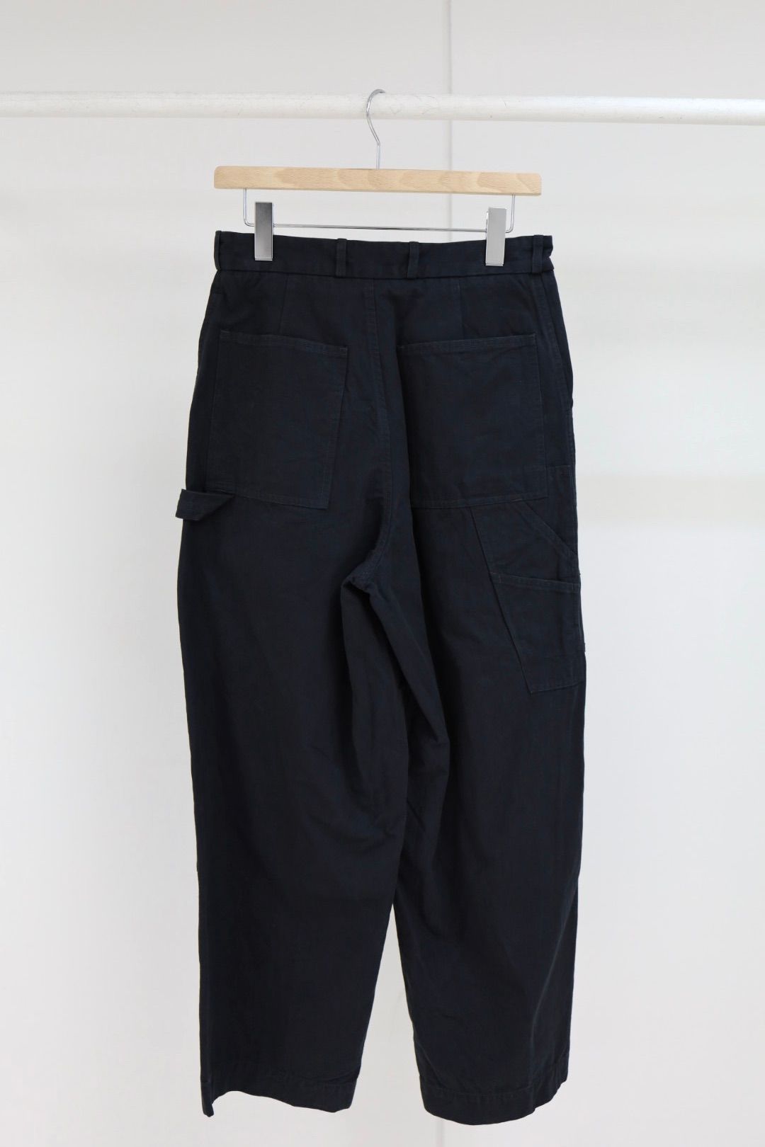 ブラームス 26SS Twist Gabardine Work Pants (BHS26S022)BlackNavy