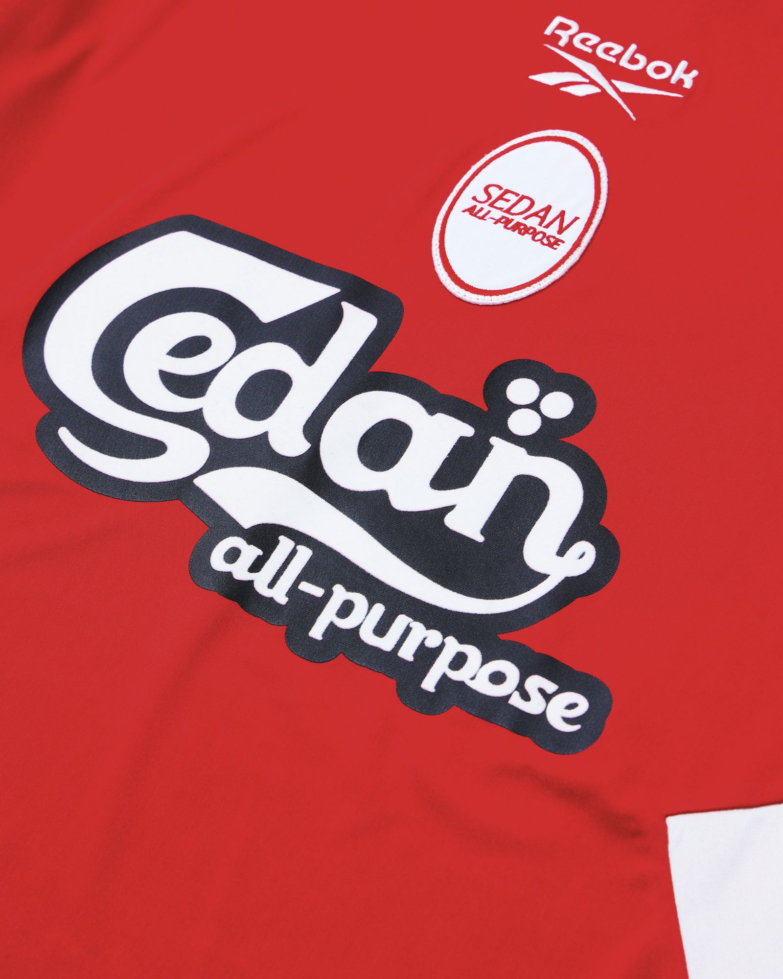 セダンオールパーパス SS26 Reebok /  L/S Game Shirt(SD26S-CT01)Red☆2月7日(土)12:00発売！