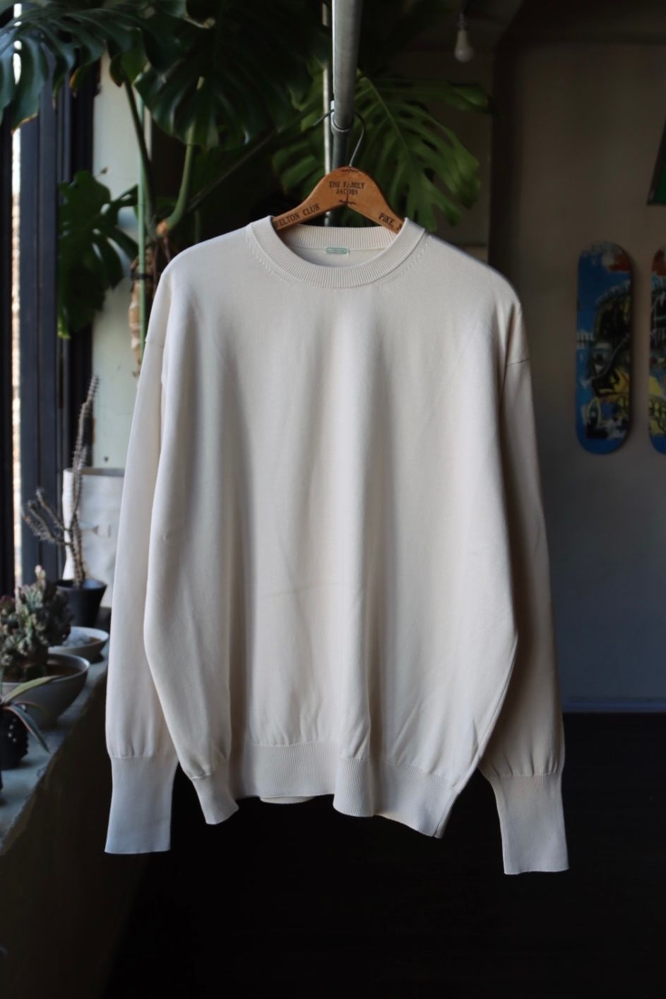 【未使用品】A.PRESSE 23SS Cotton Knit ECRU 3ご検討頂ければ幸いです