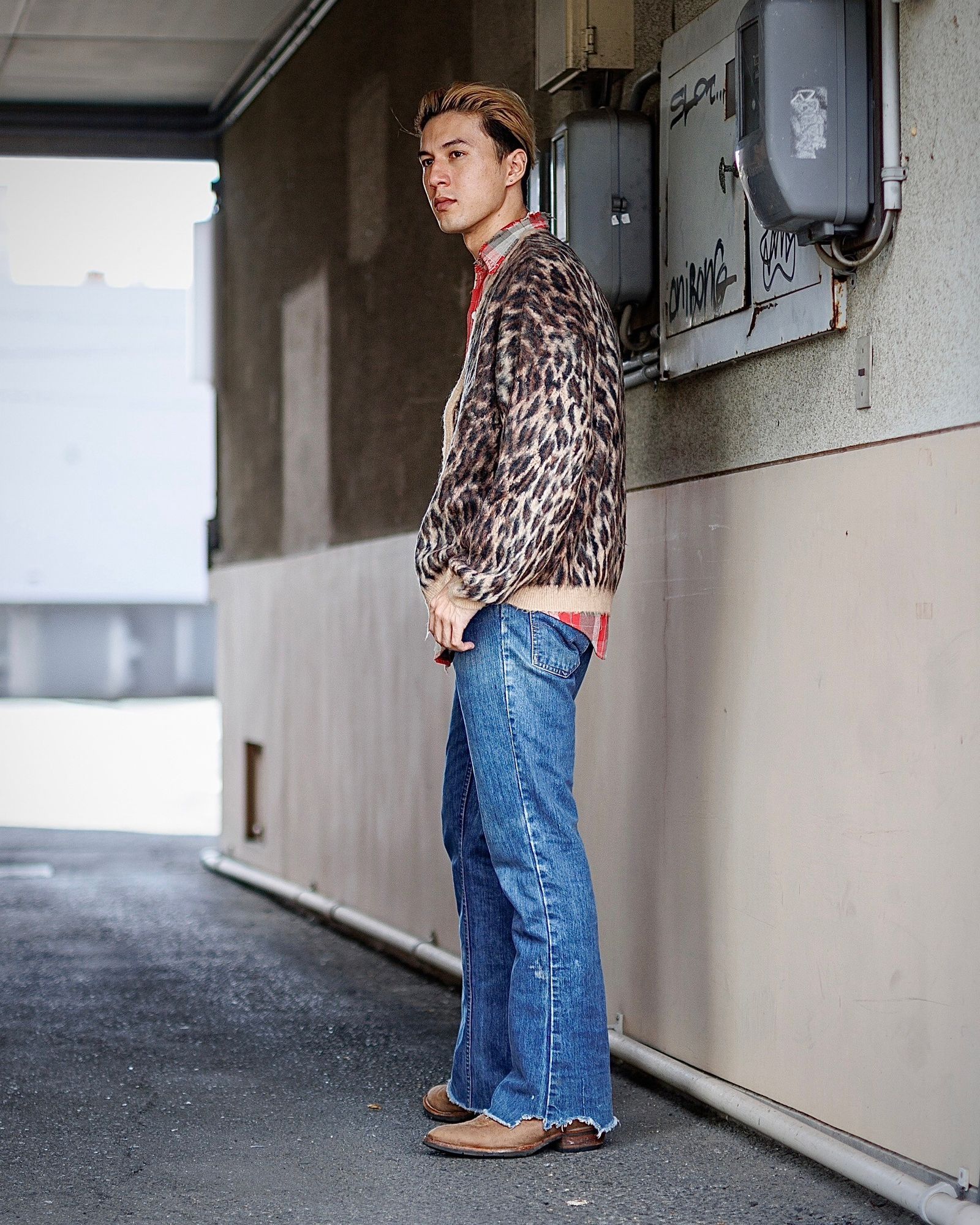 セントマイケル MOHAIR CARDIGAN スタイル ! | 5636 | mark