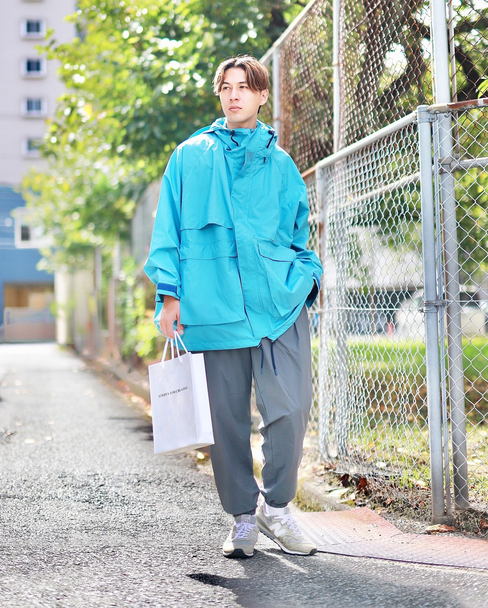 S.F.C 23FW 3LAYER JACKET(SFCFW23J05)Blue☆9月9日(土)発売 - L