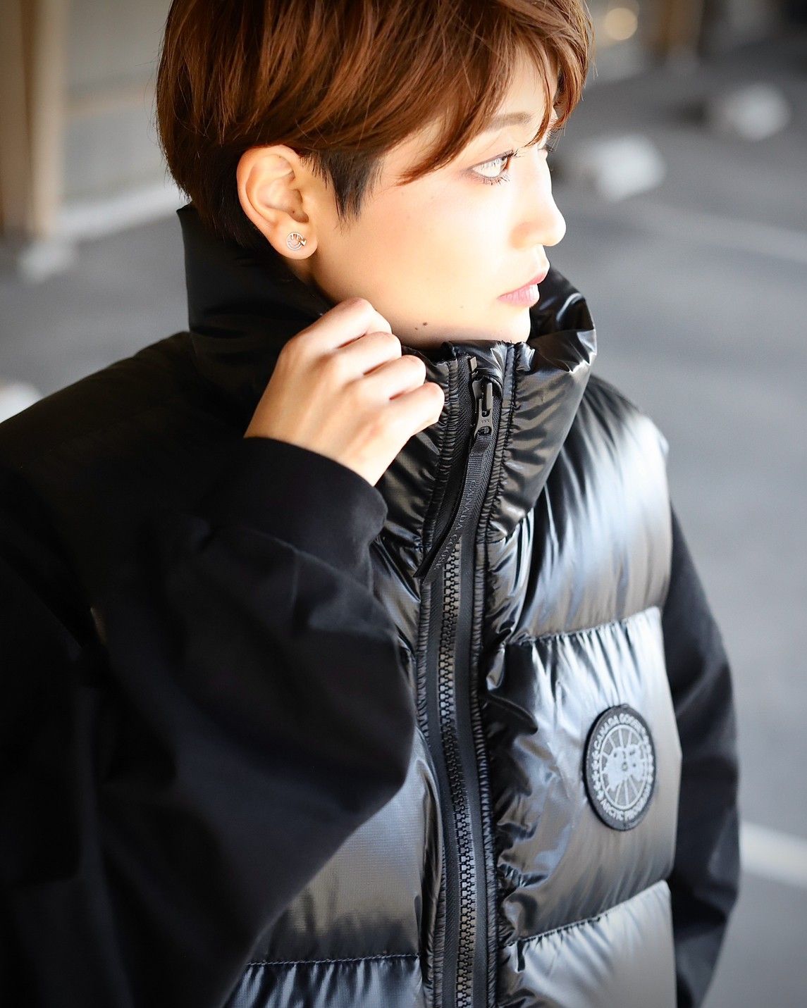 【23AW NEW】  / Cypress Black Label ダウンベスト CANADA GOOSE＞CYPRESS PUFFER BLACK LABEL ダウンベスト