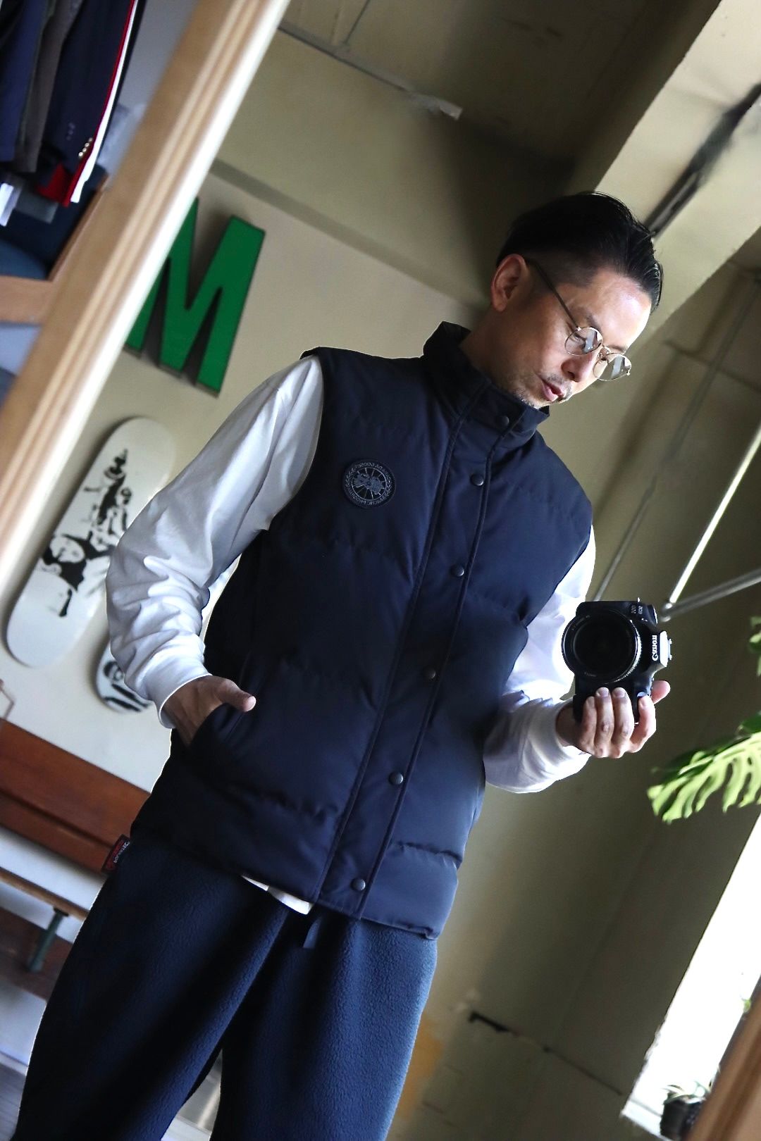 CANADA GOOSE GARSON VESTスタイル.2022.10.25.