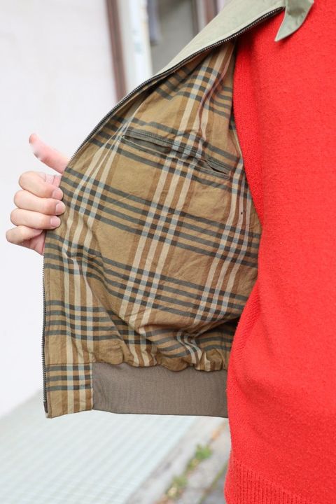 blurhms 26SS Cotton Gabardine Harrington Jacket 新作発売！