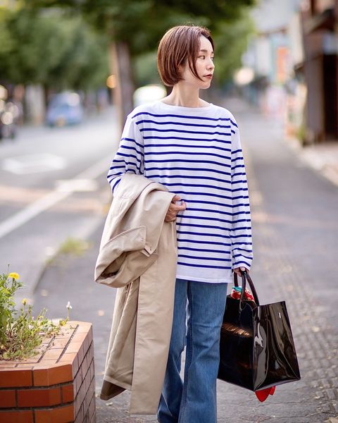 J.B. ATTIRE  Rive gauche coat style 2024.07.25