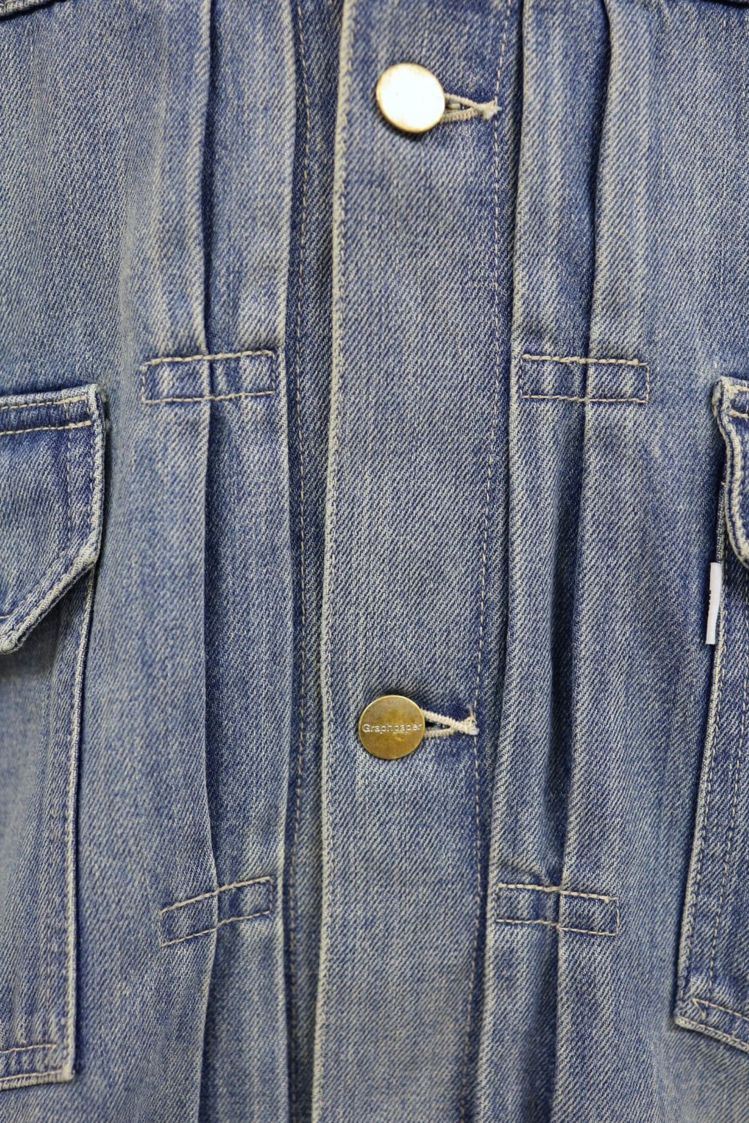 グラフペーパー Selvage Denim Jacket(GU261-20054LB)INDIGO_LIGHT FADE★1月24日(土)発売！