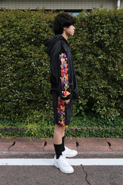 doublet CHAOS EMBROIDERY COMFY HOODIE style. 2021.04.16.