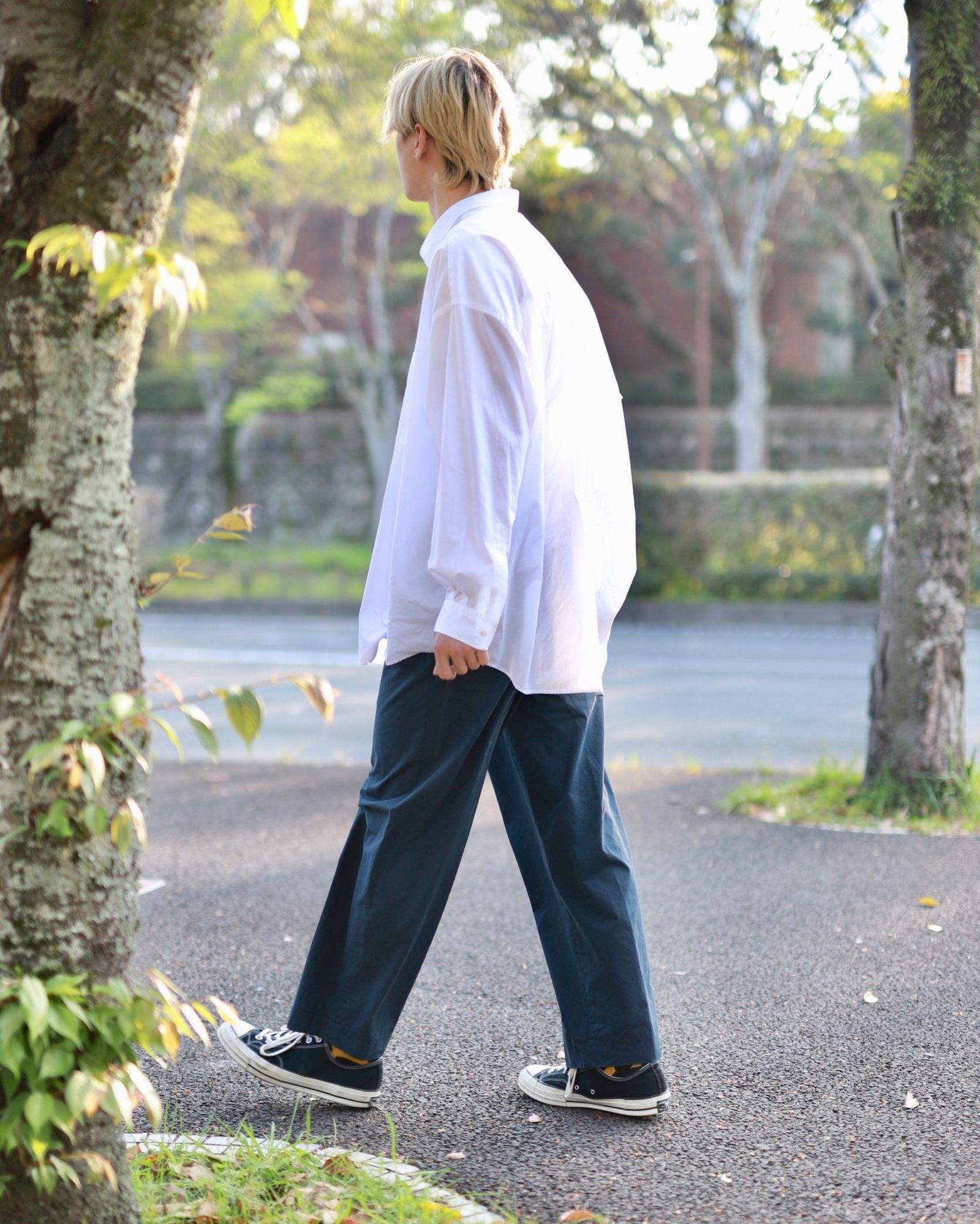 アプレッセ23SS High Density Weather Cloth Trousers (23SAP-04-21H)NAVY - 1(S)