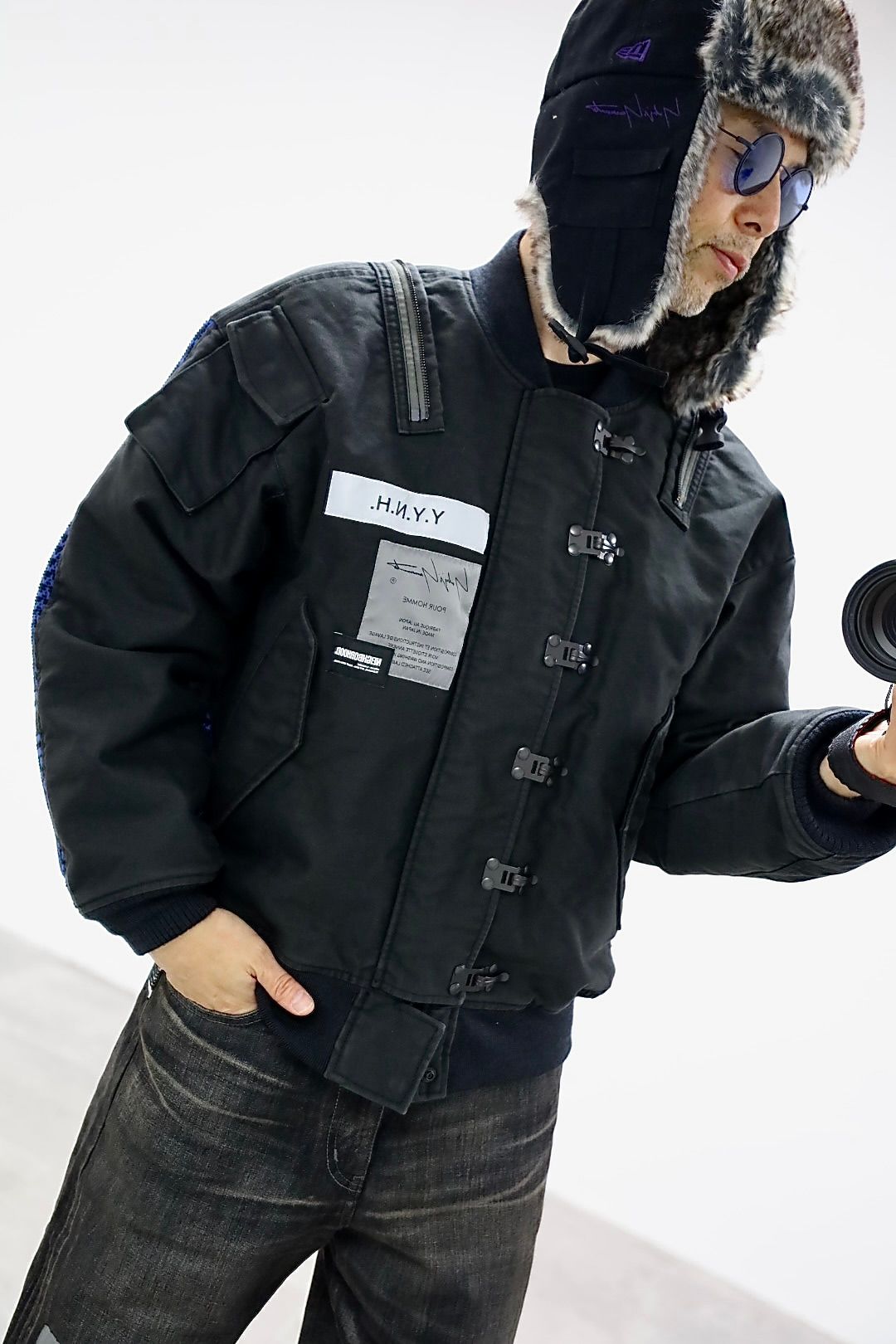 Yohji Yamamoto × NEIGHBORHOOD A-1 デッキジャケットスタイル