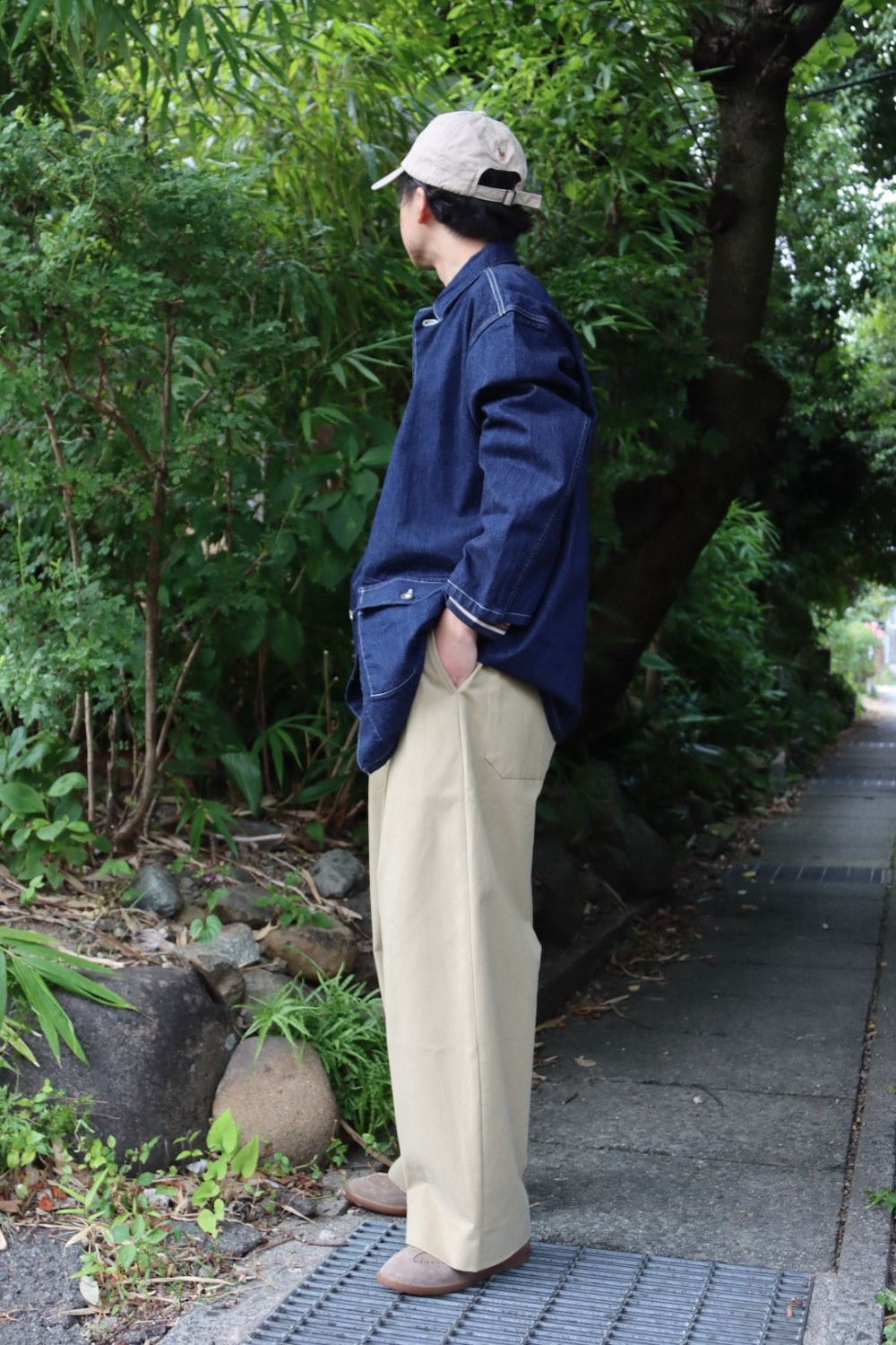 STUDIO NICHOLSON DEEP PLEAT VOLUME PANTS style. 2022.08.10.