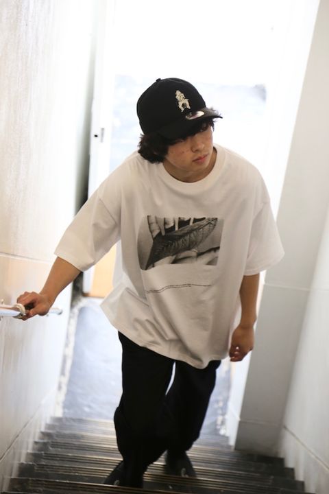 Graphpaper POET MEETS DUBWISE for Graphpaper Oversized Tee “WORDS AND SILENCE”style. 2021.05.26.