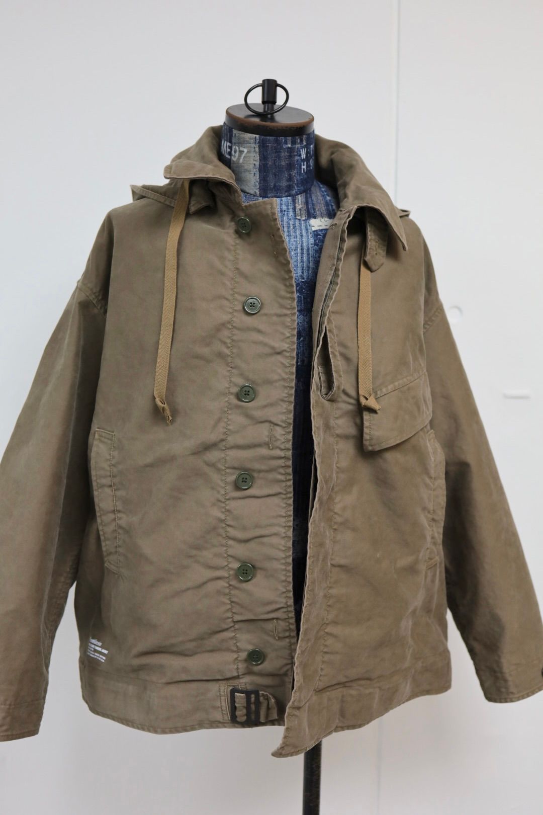フレッシュサービス MOLESKIN TANKERS JACKET(FSC261-30216)MUD BROWN★2月21日(土)発売