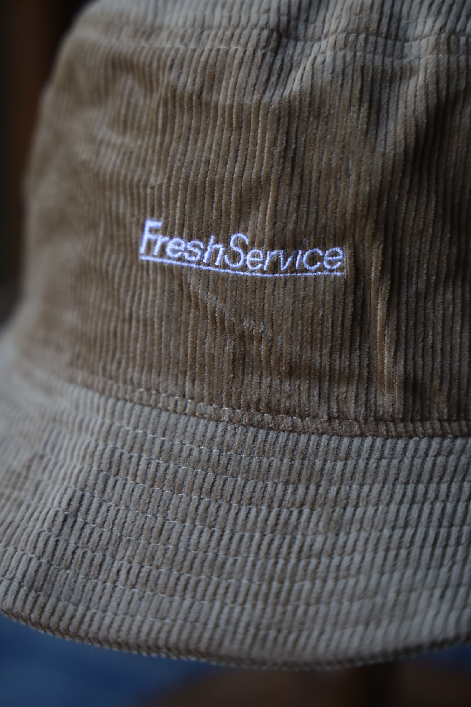 フレッシュサービス CORDUROY CORPORATE HAT(FSP243-90087B)TAN
