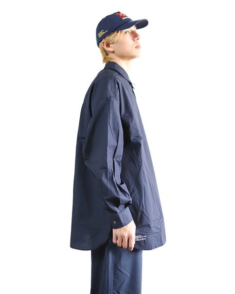 FreshService 24SS CORPORATE UNIFORM L/S SHIRT(NAVY) style 2024.3.8