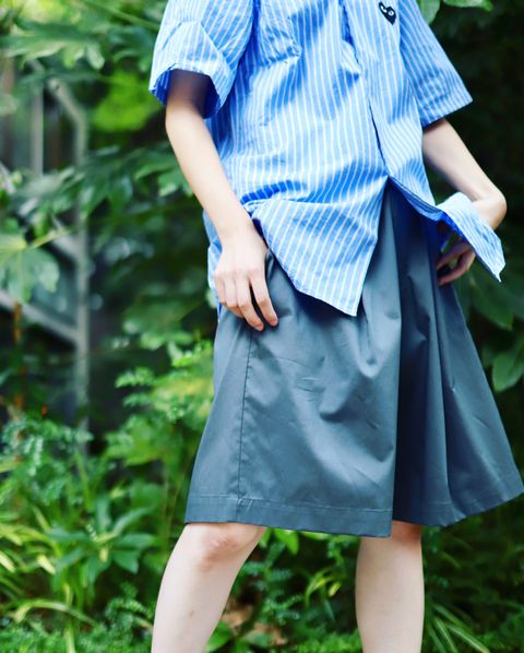 PLAY COMME des GARCONS 新作MEN'S STRIPE S/S SHIRT style.2023.8.1