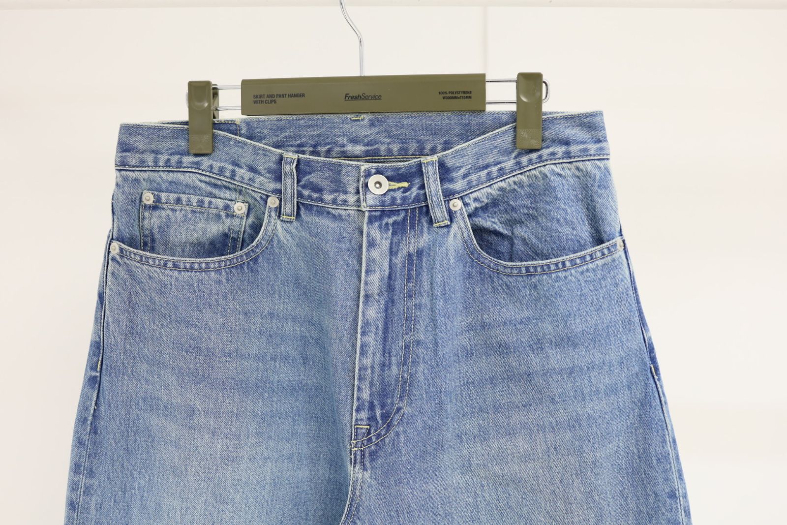 フレッシュサービス CORPORATE DENIM FIVE POCKET PANTS (FSC261-40127FB)LIGHT WASH☆12月20日(土)発売！