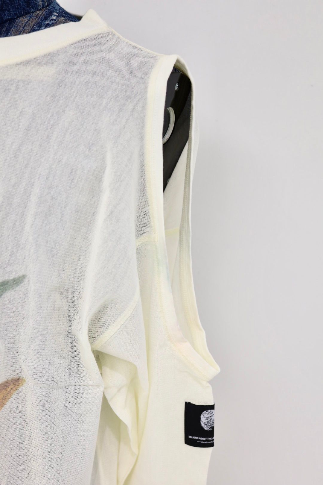 トーキングアバウト ジ アブストラクション WOMENS 26SS OPEN SHOULDEL LS(26SS-LCT-003)WHITE☆新作発売！