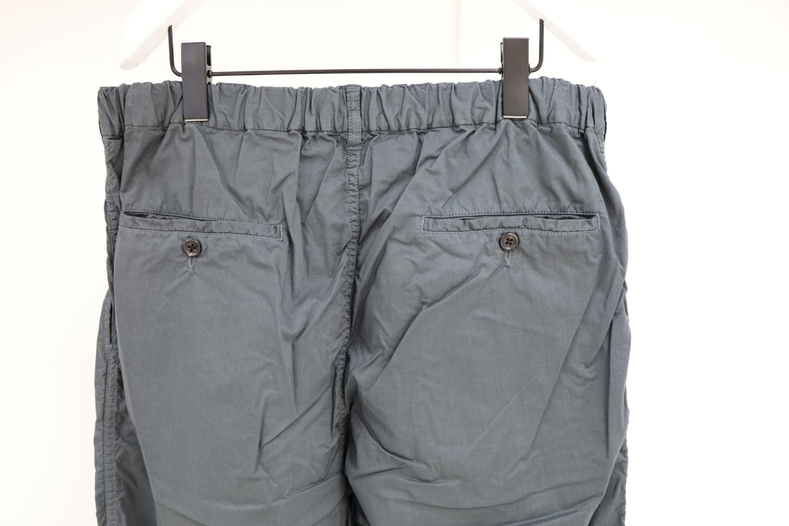 グラフペーパー 26SS Garment Dyed Typewriter Oversized Slacks(GM261-40102B)C.GRAY☆3月7日(土)発売！