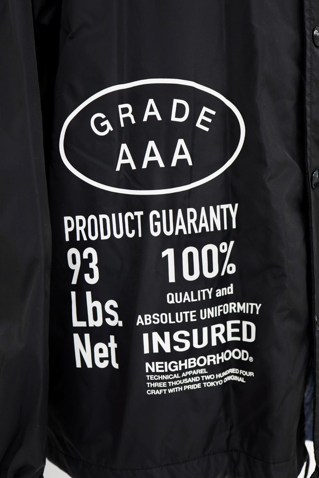 Yohji Yamamoto × NEIGHBORHOOD ウィンドブレーカージャケット(HK-Y91-600-1S26)BLACK★12月5日(金)発売！