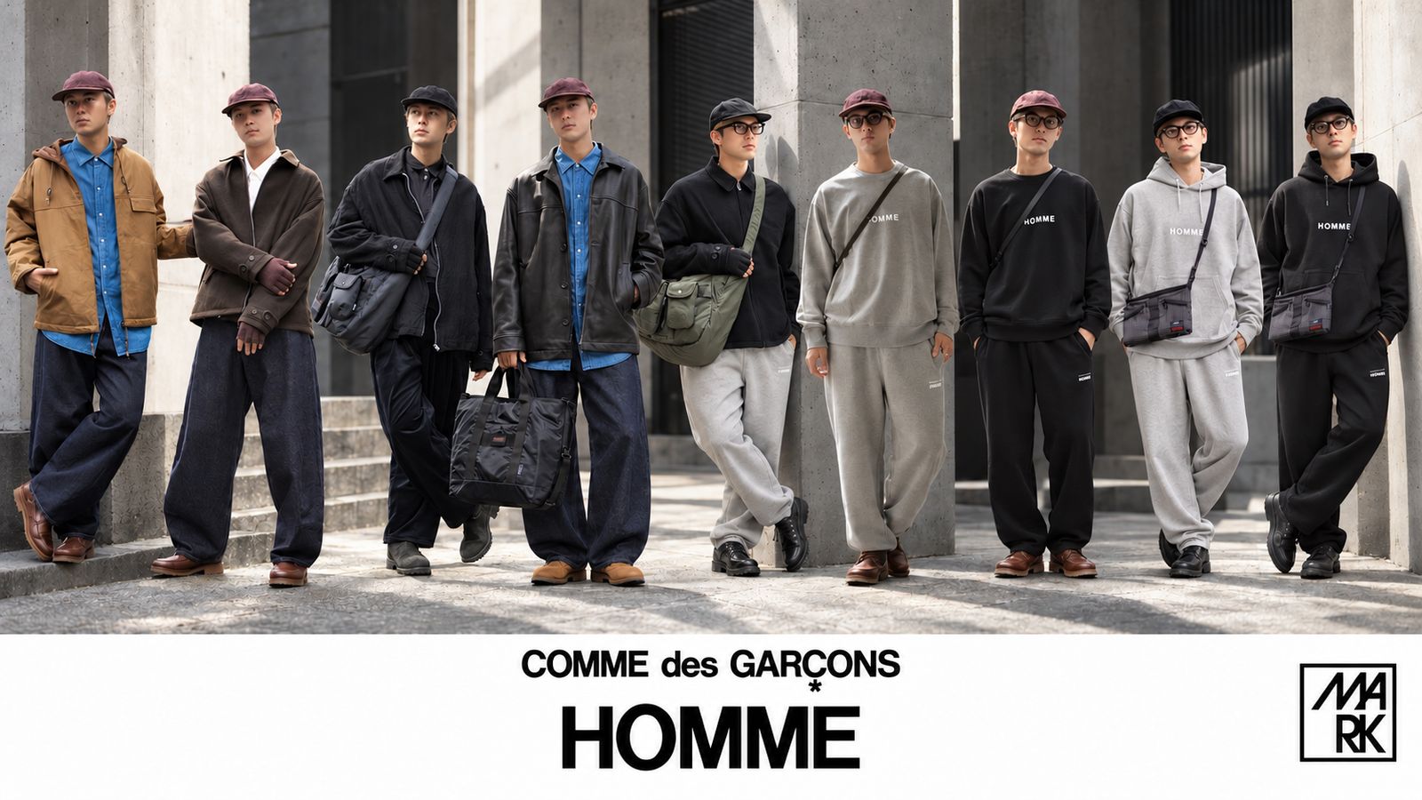 COMME des GARCONS HOMME 2026FW☆10月2日(金)0:00新作発売！