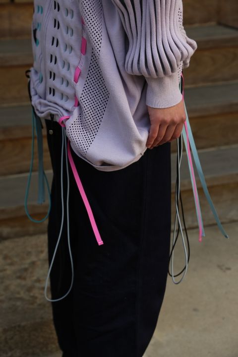 KIDILL×rurumu Drawcord Knit Pullover(KL495) style 2021.02.28.