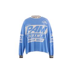 セントマイケル Tシャツ SAINT PAM LS TEE(SM-HR1-0000-C28)BLUE★9月27日(土)発売！