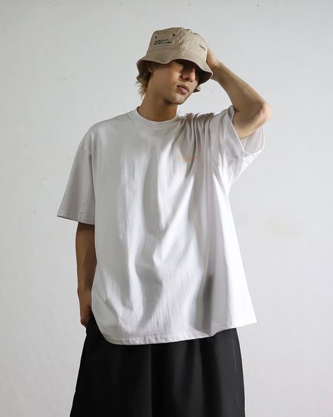FreshService CORPORATE PRINTED S/S TEE(ORENGE)style 2024.4.26