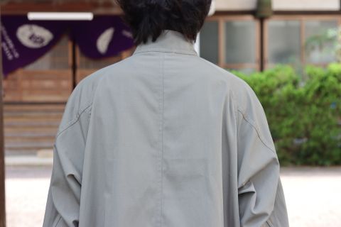 YOKE DESERT STORM OVERCOAT(YK21AW0239C) style. 2021.09.27.
