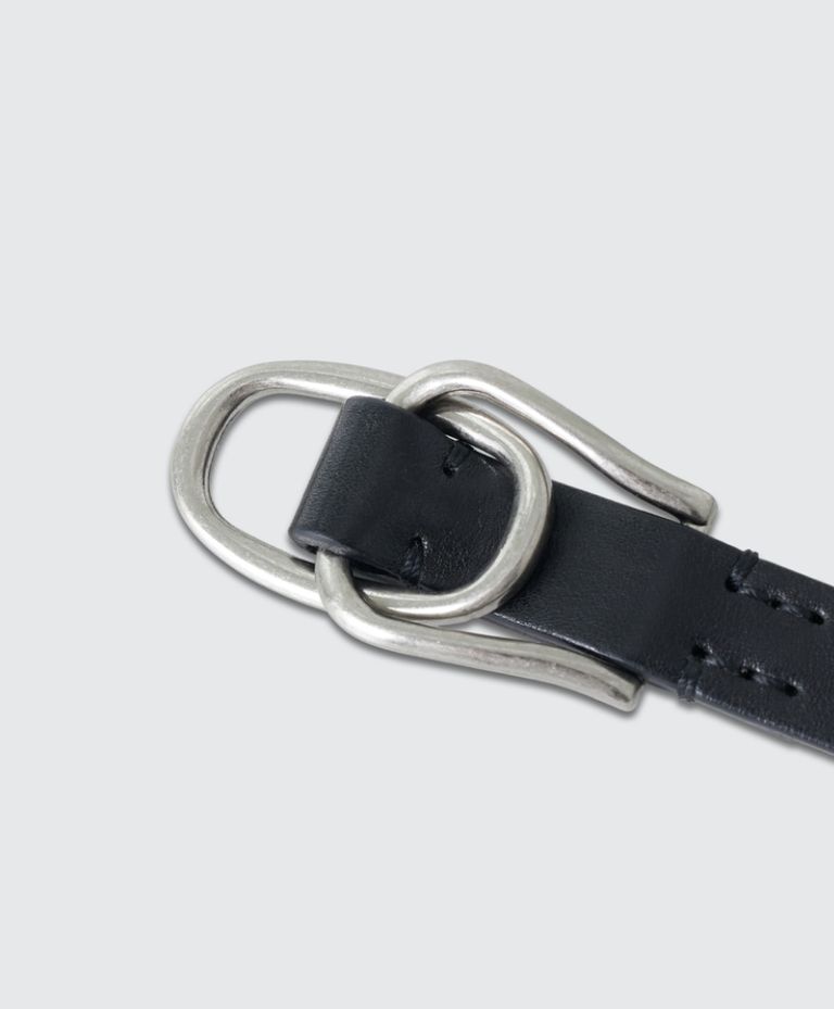 YOKE - ヨーク25SS W RING LEATHER BELT(YK25SS0984A)BLACK☆12