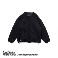 フレッシュサービス PERTEX® QUANTUM AIR MINI RIPSTOP SNAP JACKET(FSC253-30196)BLACK★10月18日(土)発売！
