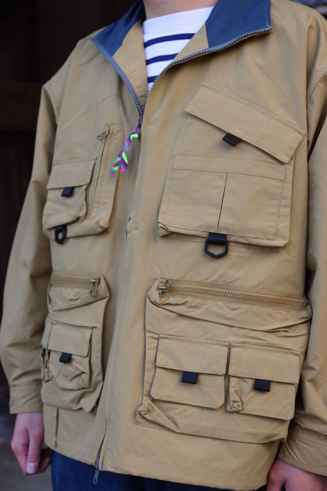 is-ness×SIERRA DESIGNS EZ GEAR JACKET"BEIGE"イズネス22SS
