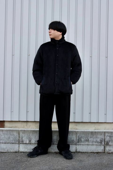 UNIVERSAL PRODUCTS ALLIED FEATHER + DOWN HI-LOFT FLEECE DOWN BLOUSON style.2022.10.16