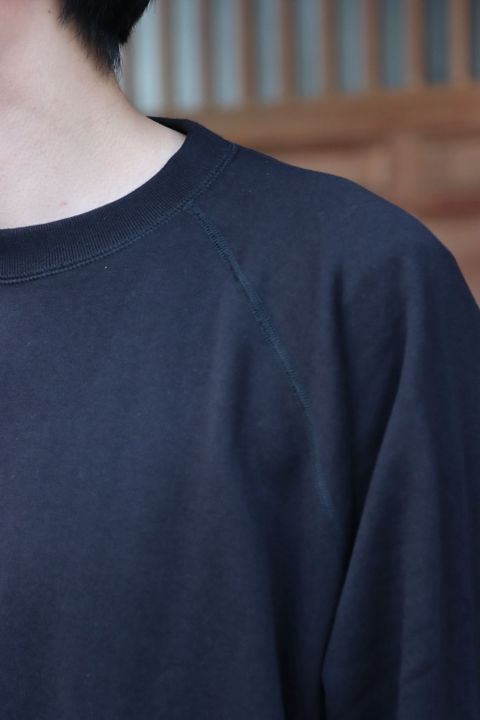 LOOPWHEELER for Graphpaper Raglan Sweat(GU213-70172B) style.2021.9.19