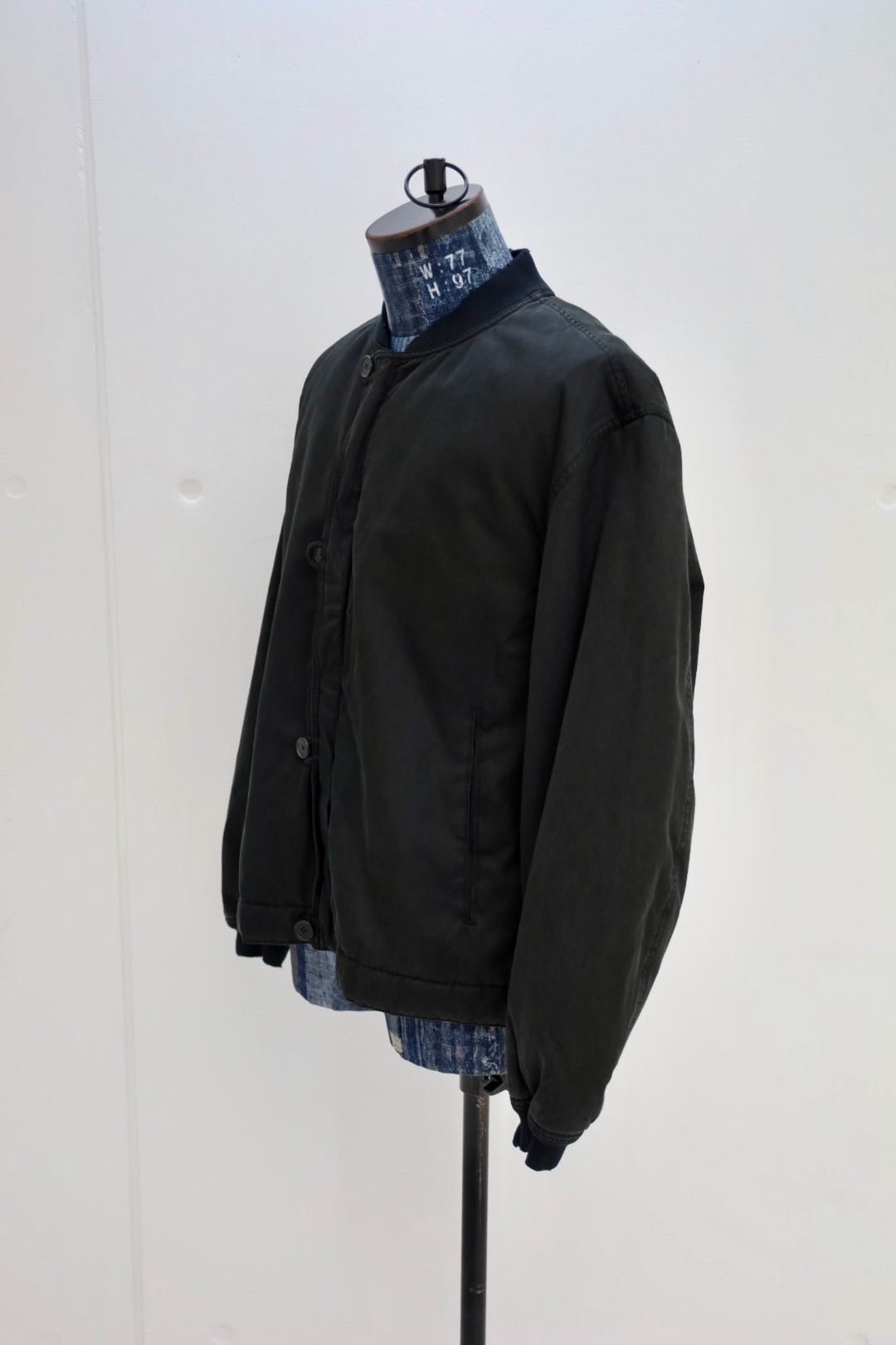 アプレッセ 2025 STYLE2 Vintage Silk Bomber Jacket(AP-01-27)BLACK☆10月11日(土)発売！