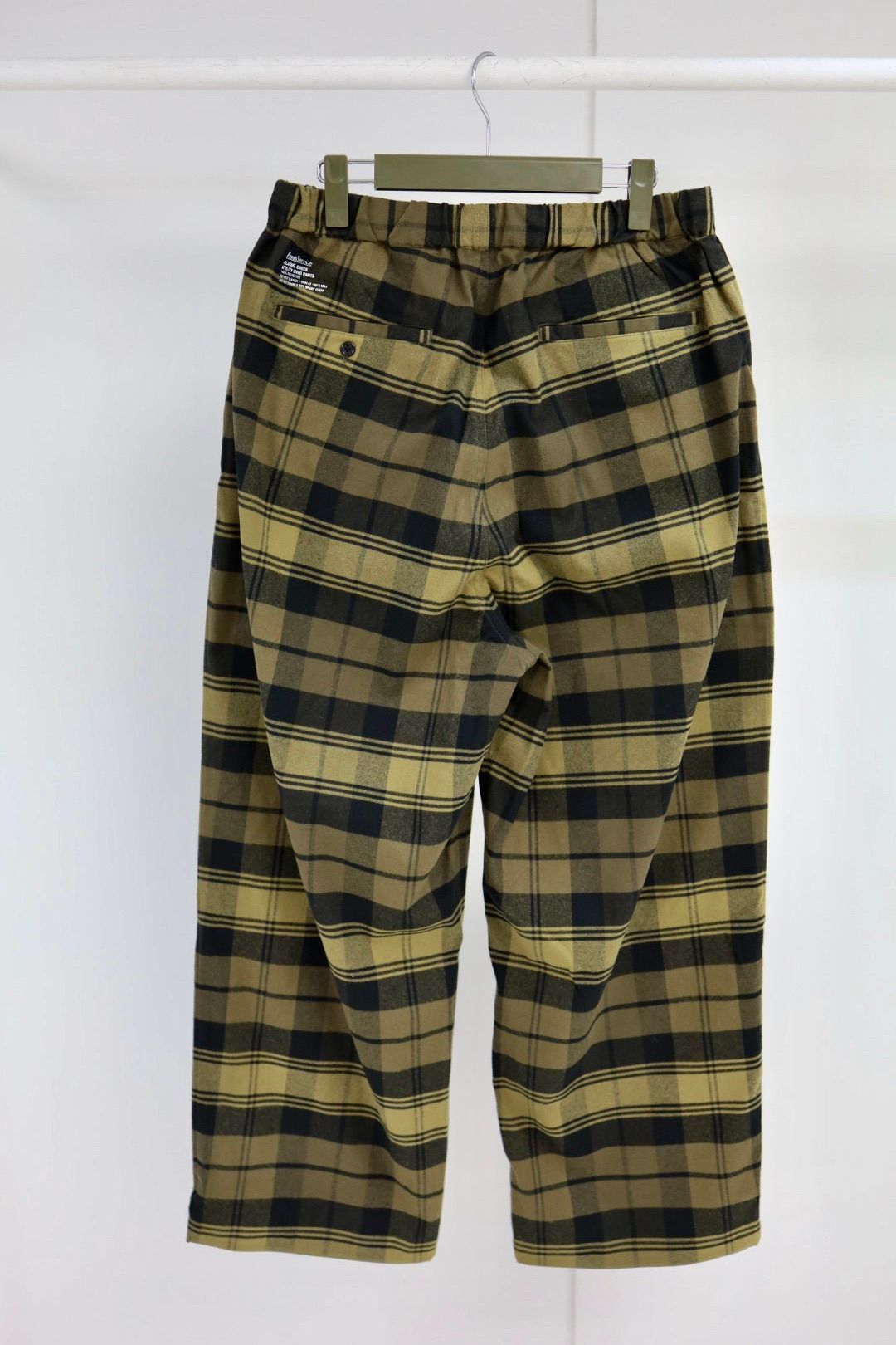 フレッシュサービス FLANNEL CHECK UTILITY OVER PANTS(FSP254-40060)BROWN☆11月15日(土)発売！