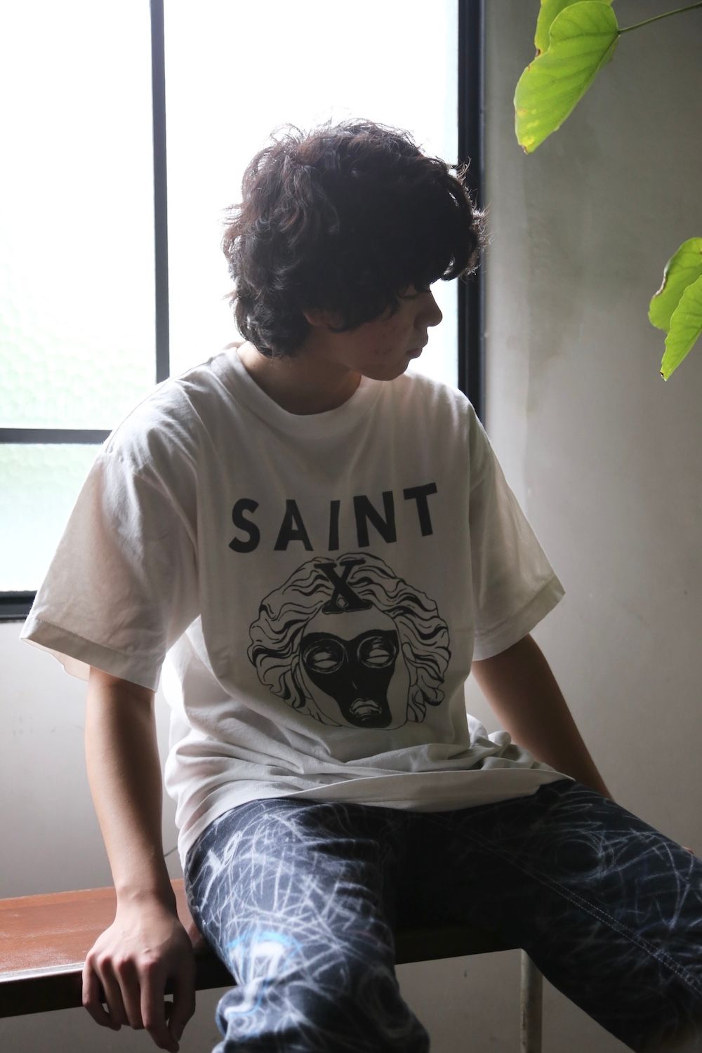 ©︎SAINT M×××××× T-SHIRT SAINTX (SM-A21-0000-013) style. 2021.07.09.