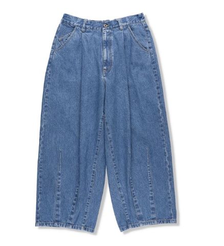 イズネス25AW 5PK BALLOON PANTS(Enzyme Wash)(1006AWBALOON5PK01-1)INDIGO